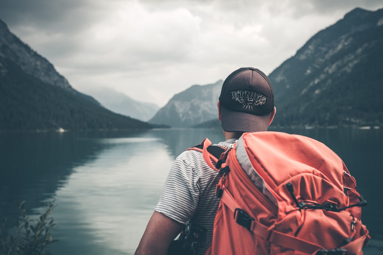 student traveling