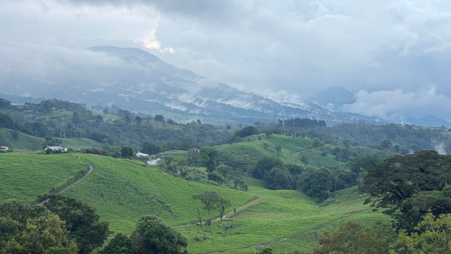 Costa Rica cloud forest farm