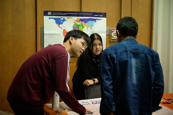 students with ifes map