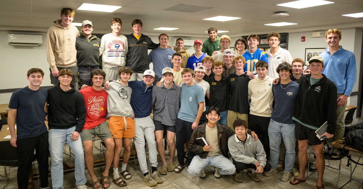 men's Bible study group photo