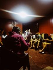 InterVarsity students and staff worship with partners in Nicaragua. 