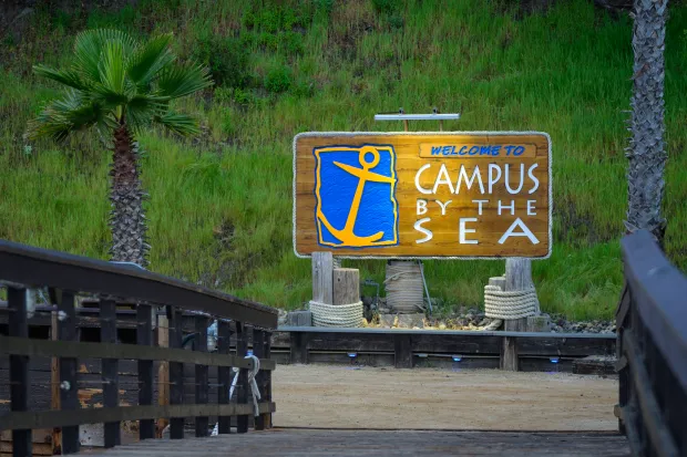 campus by the sea sign