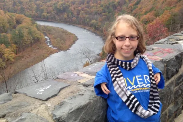 Kat Roffina portrait overlooking river scene