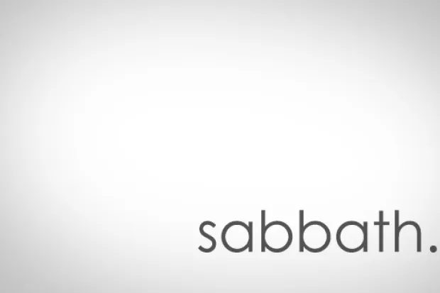 the word 'sabbath' written in lower case letters on a white background