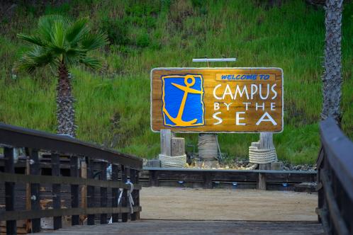 campus by the sea sign