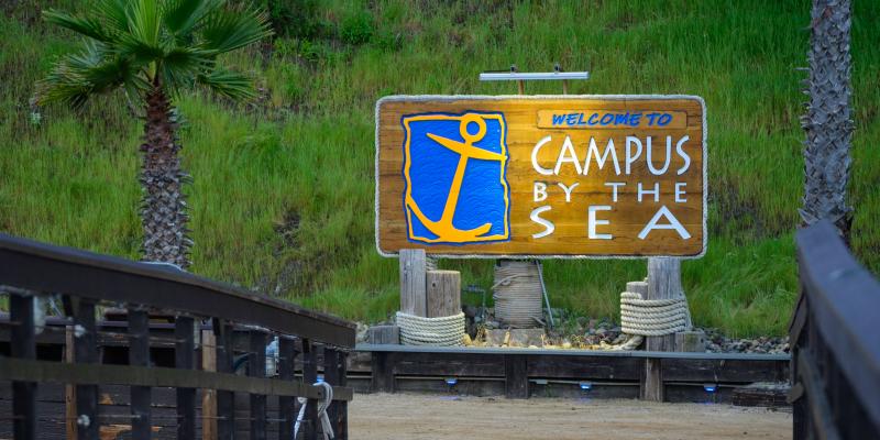 campus by the sea sign
