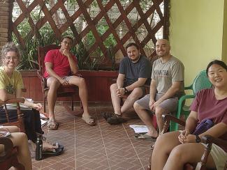 Global Urban Trek team smiling for a group photo