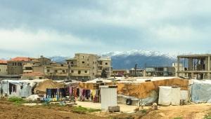 the skyline of a Middle Eastern town