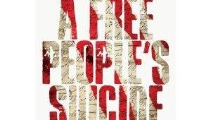 A Free People's Suicide Book Cover with red and white text