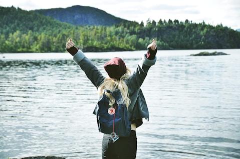 student traveling