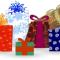 Clipart of colorful Christmas presents