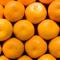Row of oranges
