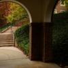 archway and stairway outside