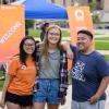 Group photo of students at activity fair