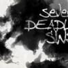 charcoal drawing with "Seven Deadly Sins" written on it