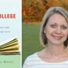 the cover of the book "After College" and a head shot of the author