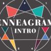 Colorful Enneagram diagram (circle with 9 different points around its edges) with the words: "Enneagram Intro"