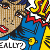 Comic book-style drawing of a woman saying "Really?" and a slamming door behind her