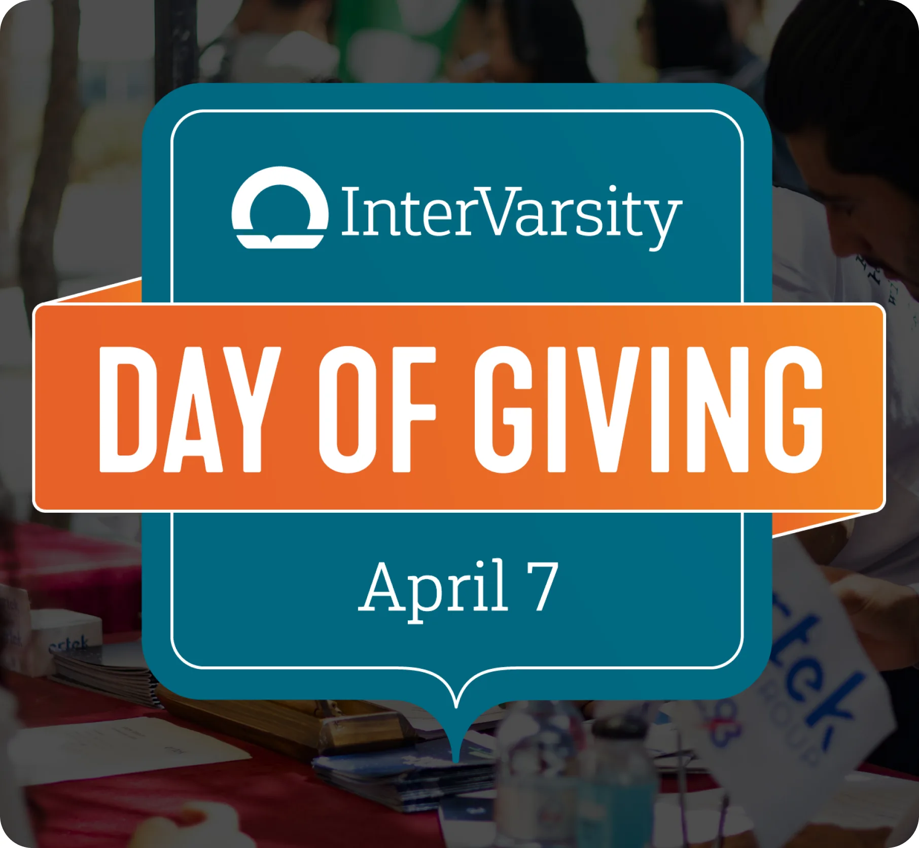 InterVarsity Day of Giving, April 7